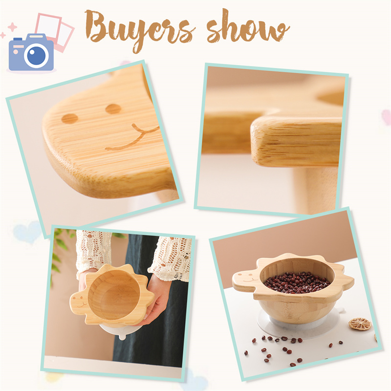 Baby Wooden Tableware Set Dino - Baby Food Utensil review and price
