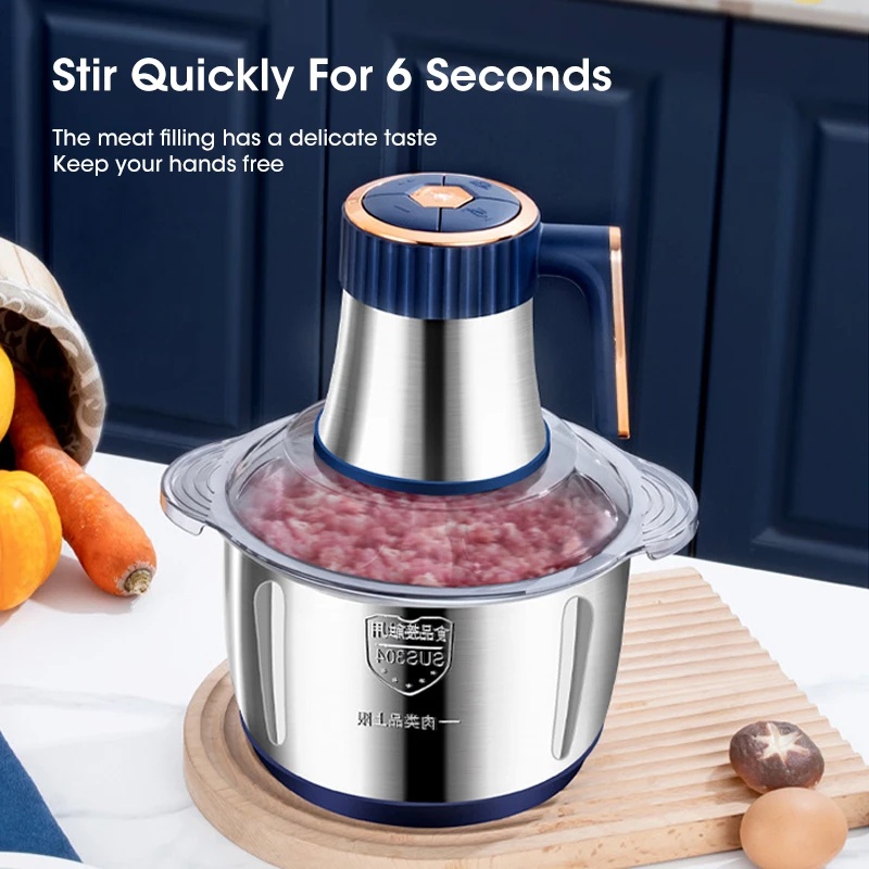 5L Electric Meat Grinders 304  - Baby Food For 2 Year Old review and price