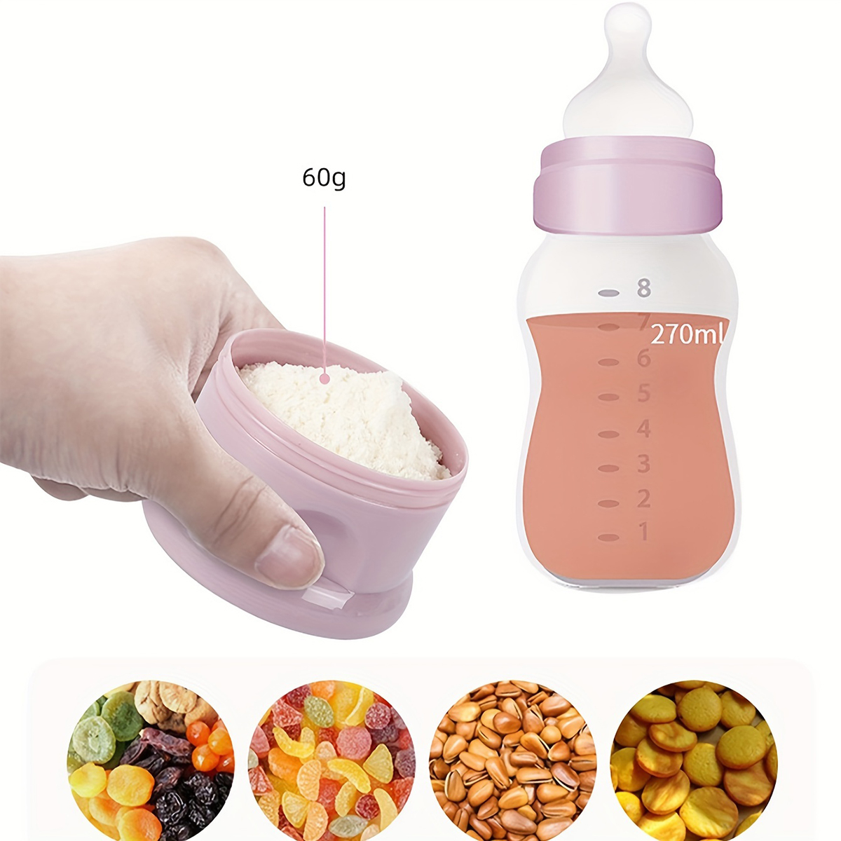 Large Capacity Baby Milk Powde - Baby Food Equipment review and price