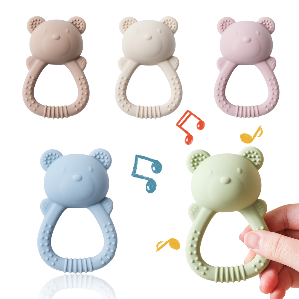 Baby Silicone Teether Bear Han - Baby Food Natural review and price
