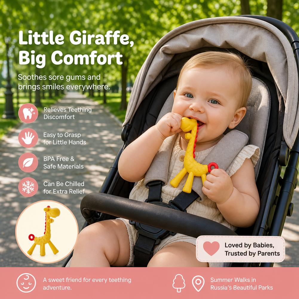 Giraffe Shape Baby Food Grade  - Baby Food Natural review and price
