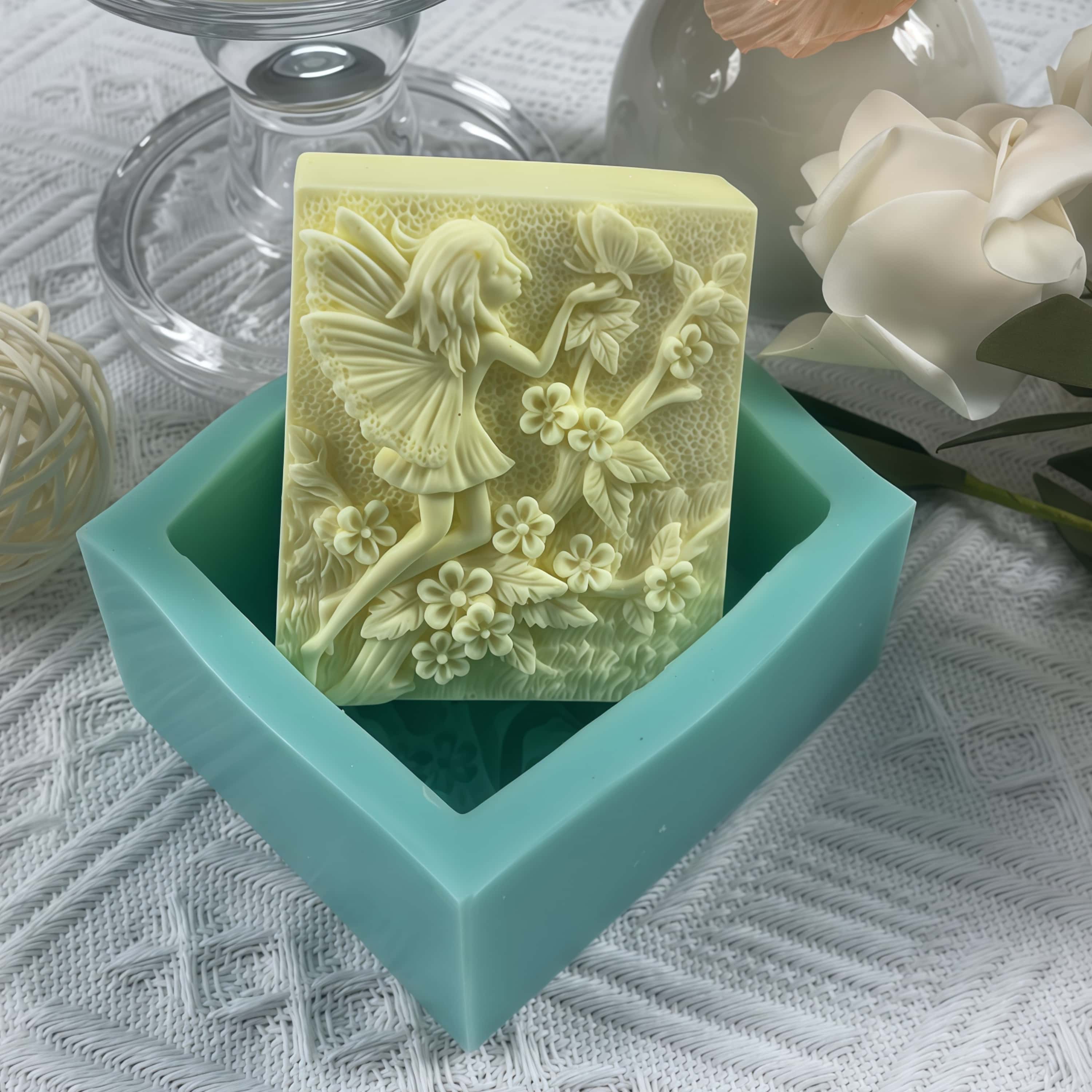 Silicone Soap Mold Flower Fair - Baby Food Natural review and price