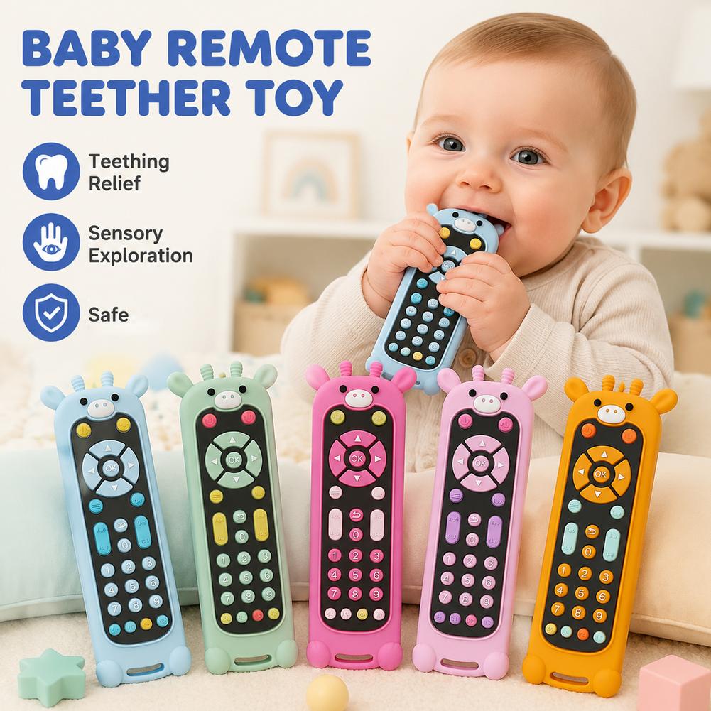Baby Teether Silicone TV Remot - Baby Food Natural review and price