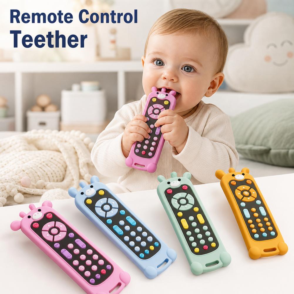 Baby Teether Silicone TV Remot - Baby Food Natural review and price