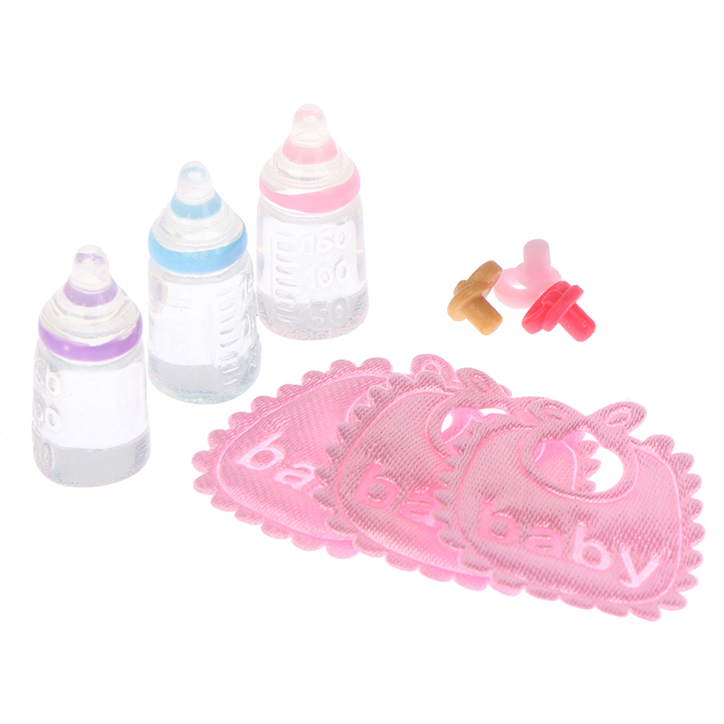 3PCS 1:12 Dolls House Miniatur - Baby Food Pacifier review and price