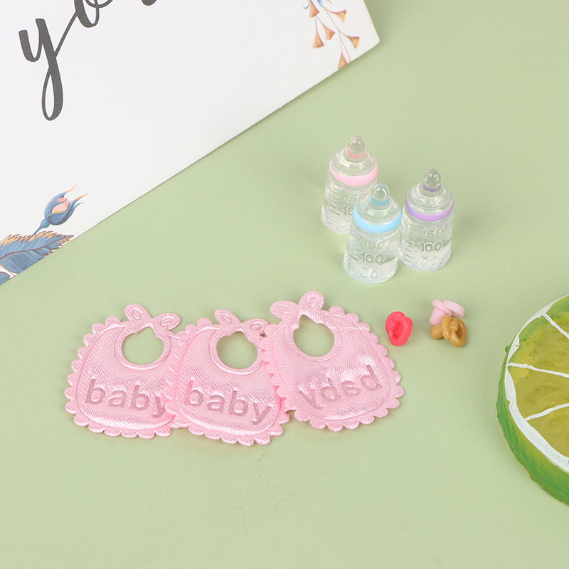 3PCS 1:12 Dolls House Miniatur - Baby Food Pacifier review and price