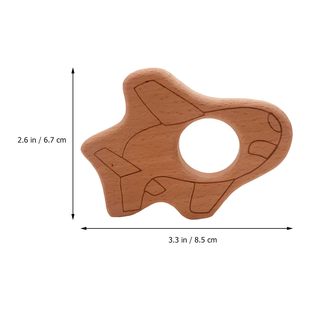 2Pcs Airplane Shape Baby Teeth - Baby Food Natural review and price