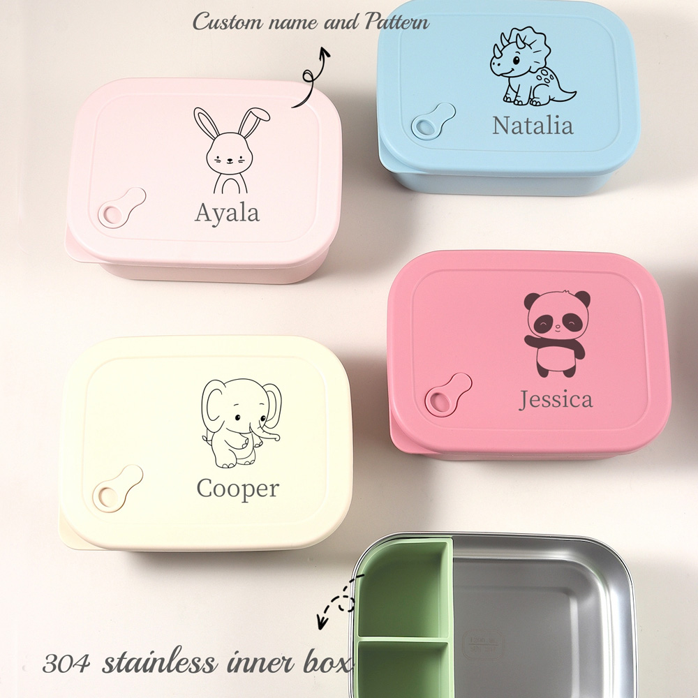 1200ml 1pc Custom Name & Patte - Baby Food Equipment review and price