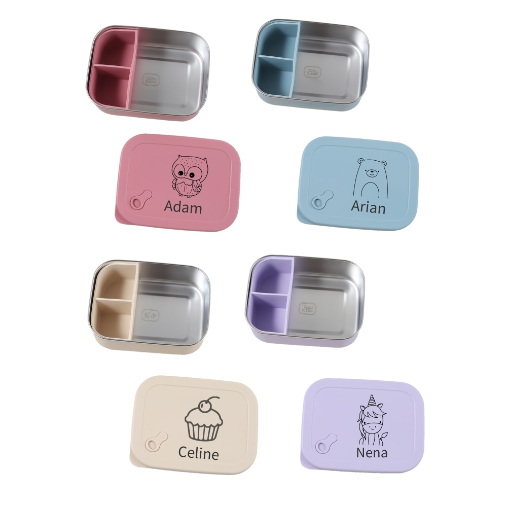 1200ml 1pc Custom Name & Patte - Baby Food Equipment review and price