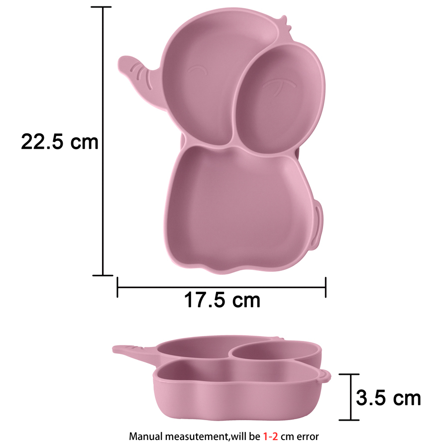 1PCS Baby Silicone Dining Dish - Baby Food Utensil review and price