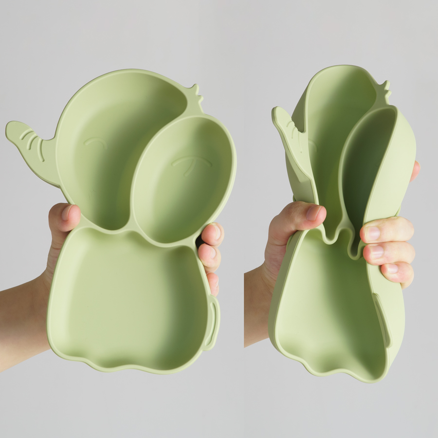 1PCS Baby Silicone Dining Dish - Baby Food Utensil review and price