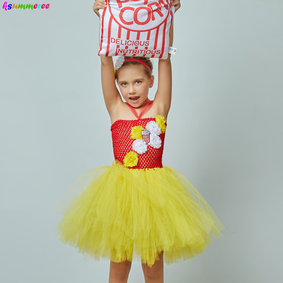 Fancy Popcorn Girl Tutu Dress  - Baby Food Intake review and price