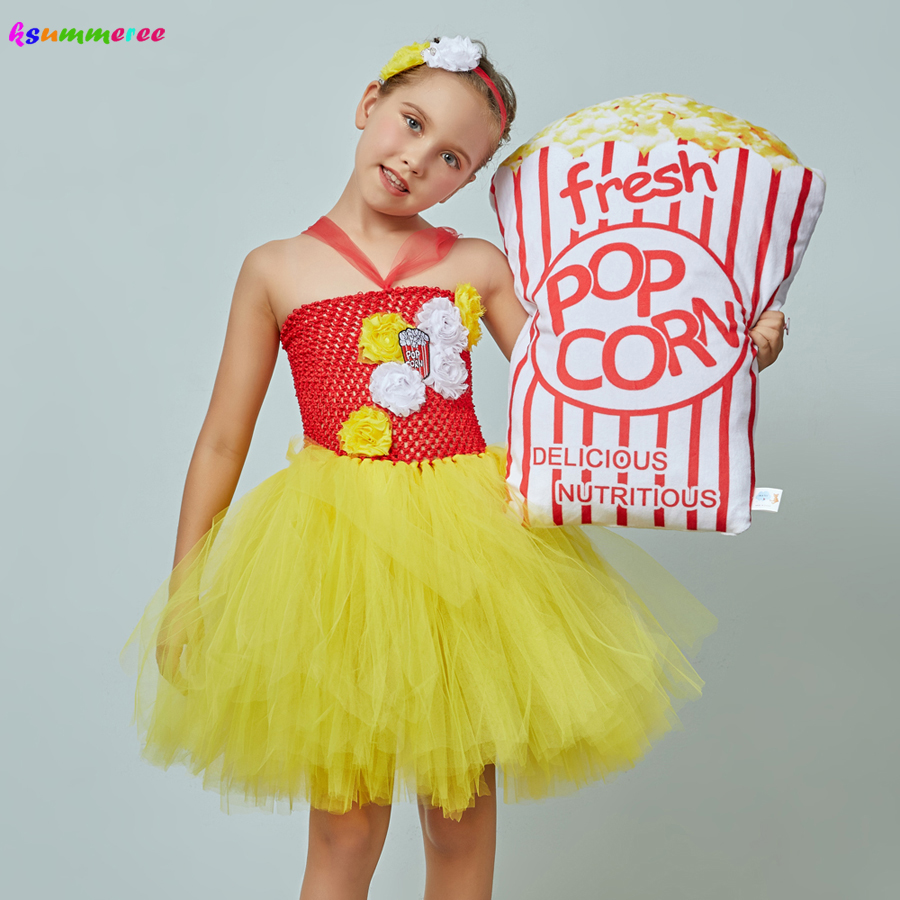 Fancy Popcorn Girl Tutu Dress  - Baby Food Intake review and price