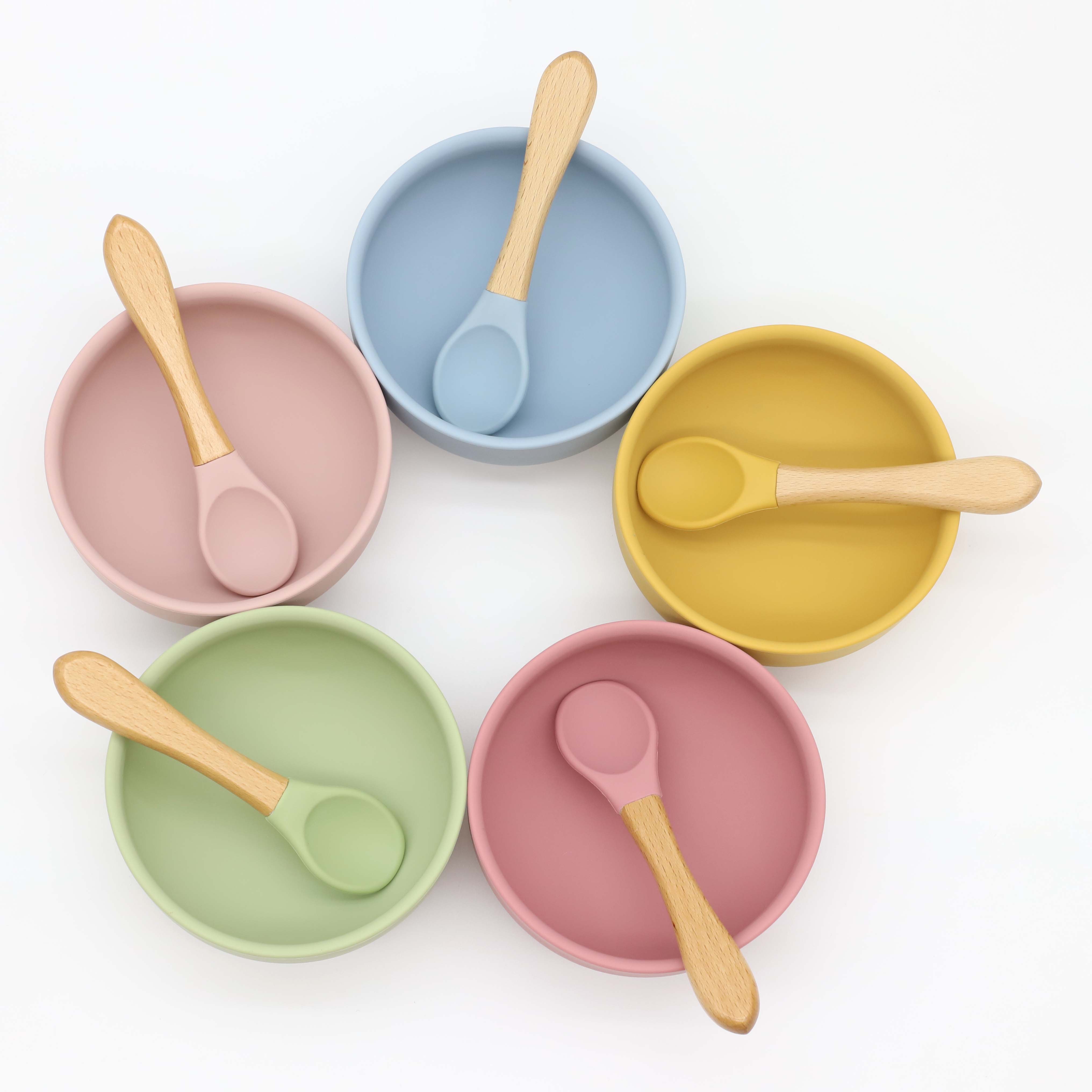 Silicone bowl with suction cup - Baby Food Equipment review and price