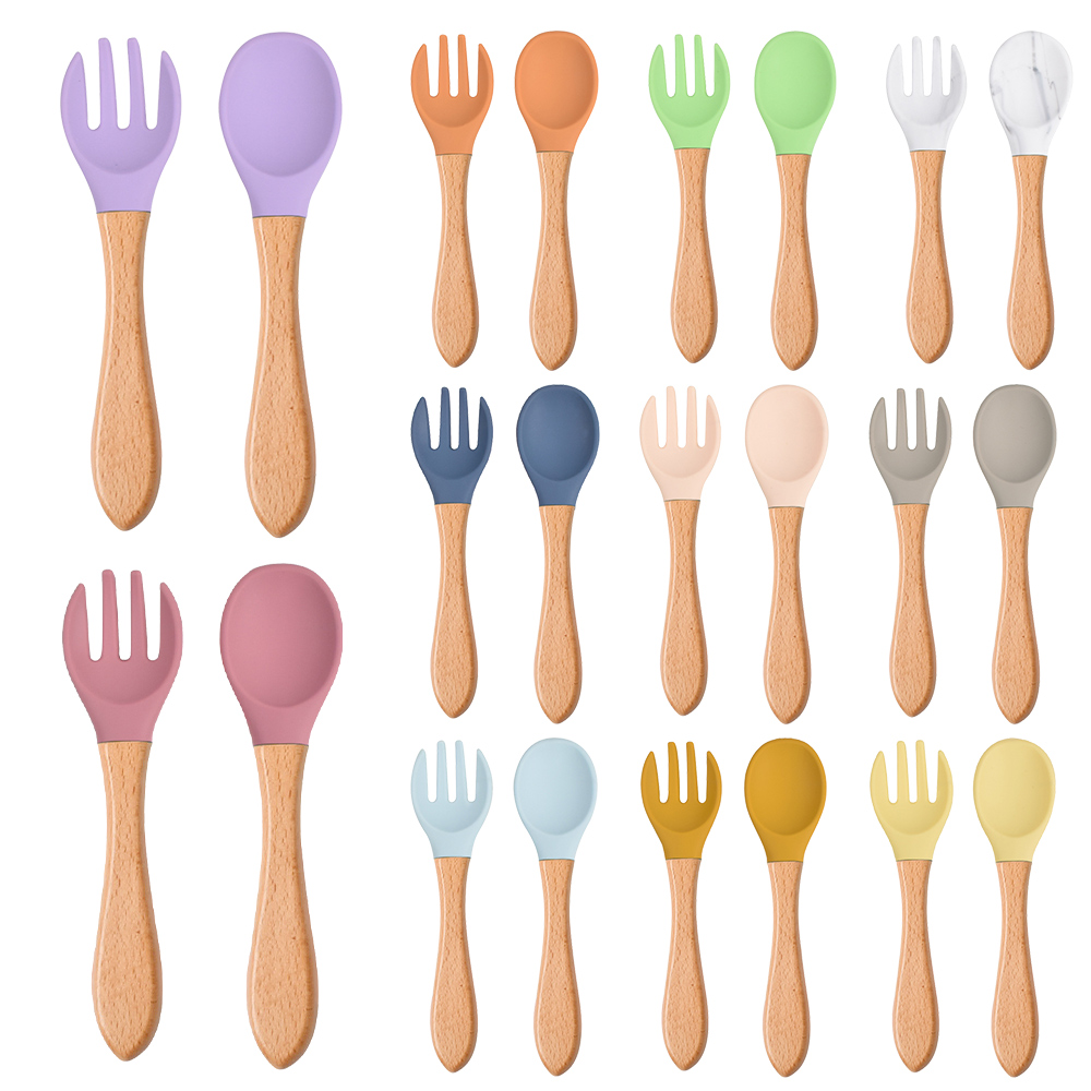 2Pcs/Set Baby Silicone Spoon F - Baby Food Utensil review and price