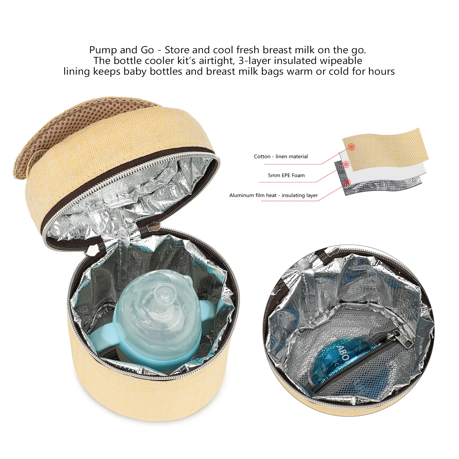 Bottle bag waterproof constant - Baby Food Equipment review and price