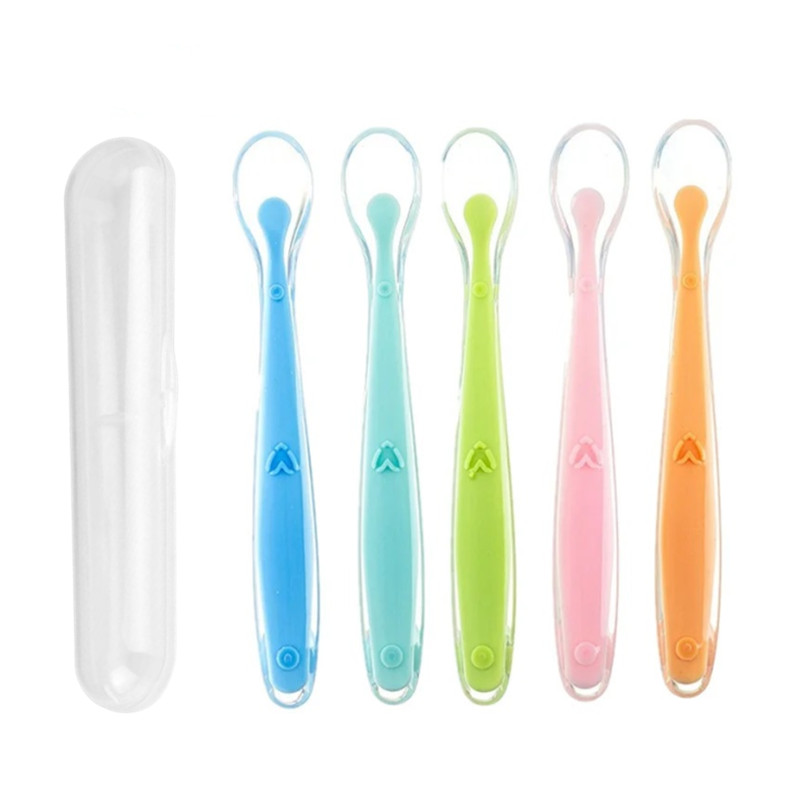 BPA Free Baby Silicone Spoons  - Baby Food Utensil review and price