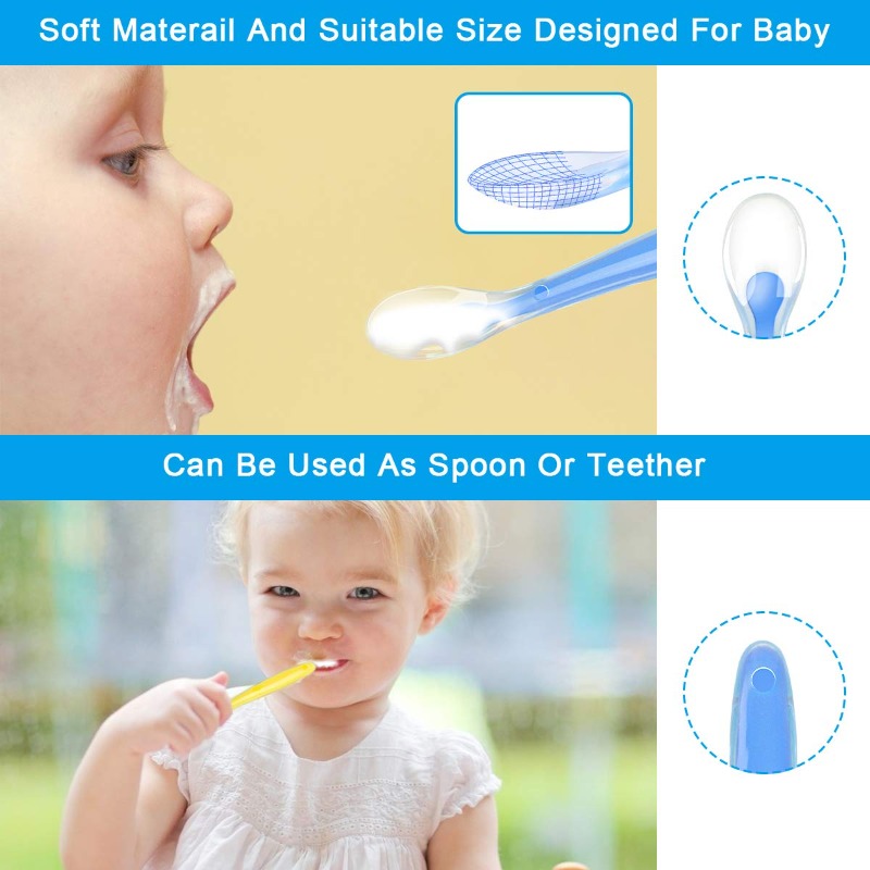 BPA Free Baby Silicone Spoons  - Baby Food Utensil review and price