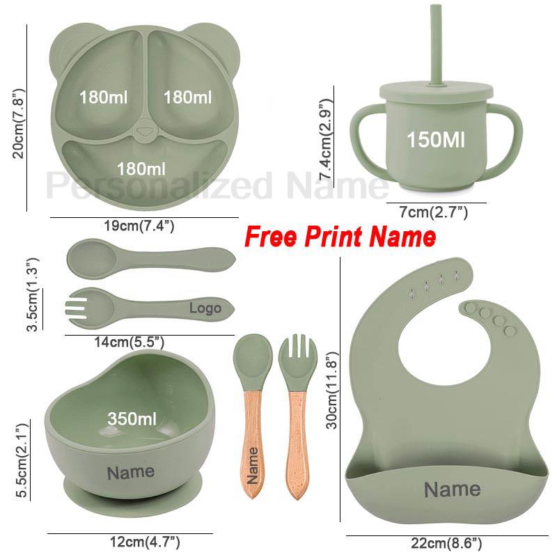 Feeding Set Silicone For Baby  - Baby Food Utensil review and price