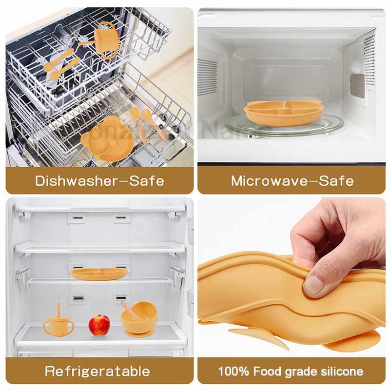 Feeding Set Silicone For Baby  - Baby Food Utensil review and price
